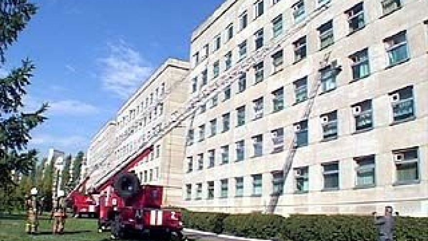 Из Областной детской больницы эвакуировали маленьких пациентов