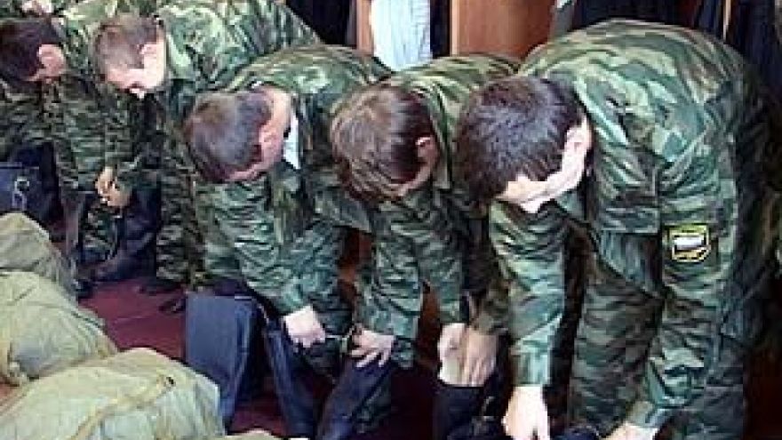 В войска отправилась первая партия призывников из Воронежской области