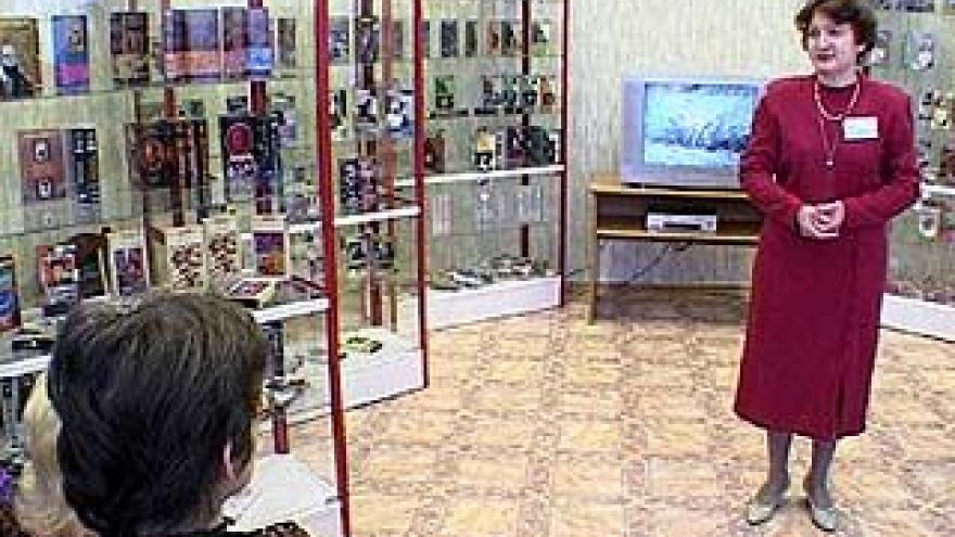 К юбилею "Никитинки" в библиотеке открыт видеозал