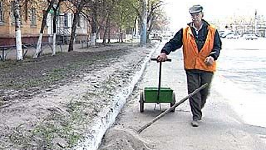 В Таловой прошел массовый субботник