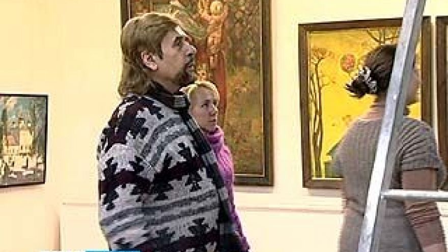 Воронежский живописец Вячеслав Знатков юбилей решил отметить на собственной выставке