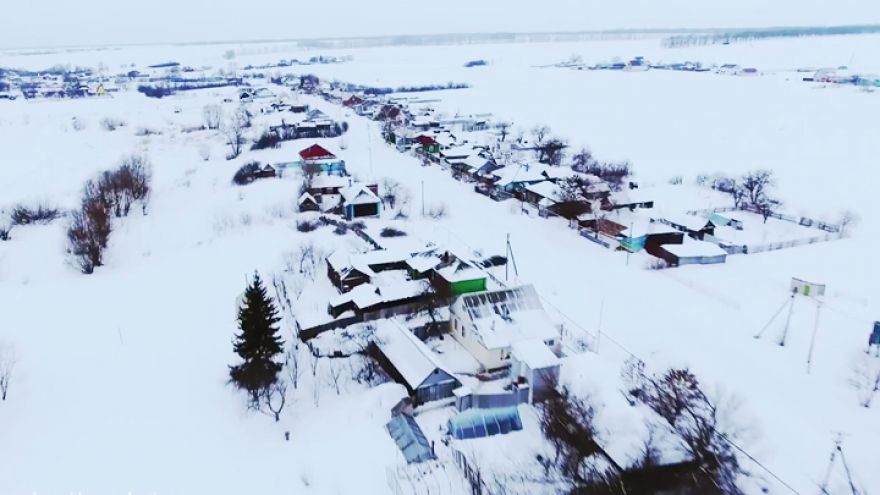 В сети появилось эффектное видео с заснеженными пейзажами воронежской глубинки