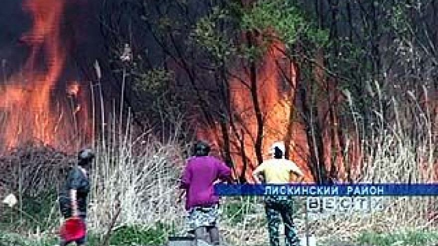 В Лисках за месяц пожарные выезжали по тревоге 60 раз