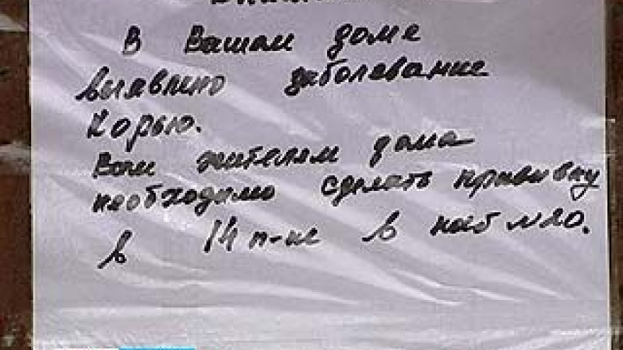 В Воронеж впервые за последние годы пришла корь