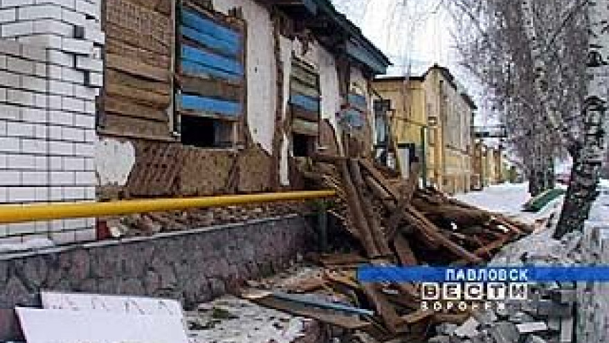В Павловске в жилом доме взорвался баллон с газом
