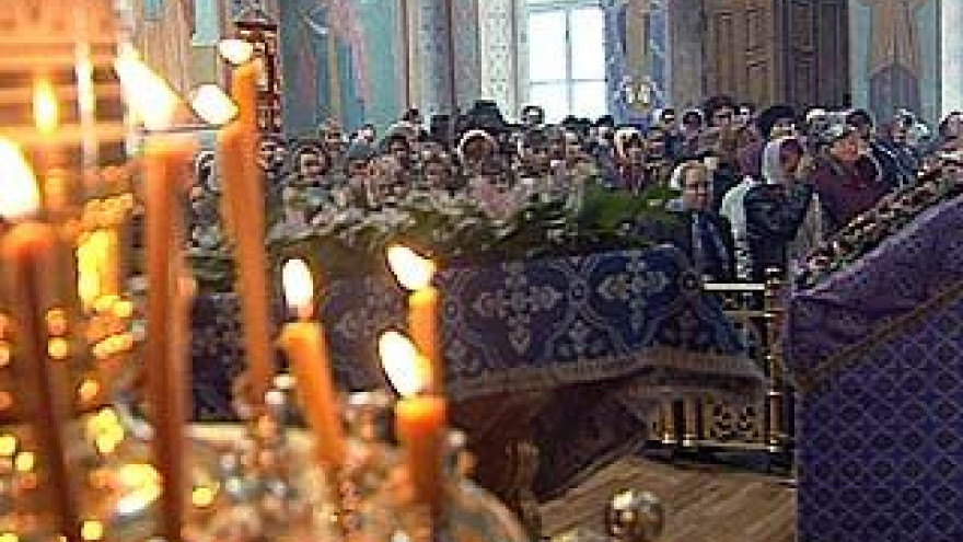 Православные христиане отмечают Благовещенье