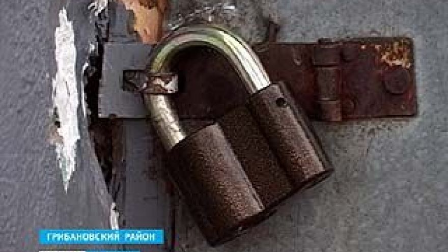 В Грибановском районе незадачливые воры не успели уйти с места преступления
