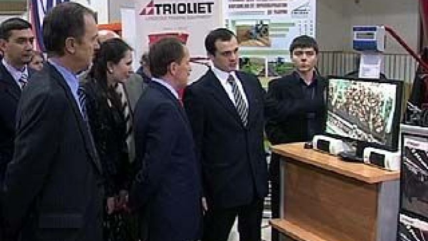 Состоялось открытие 15 агропромышленной выставки "Воронежагро-2010"