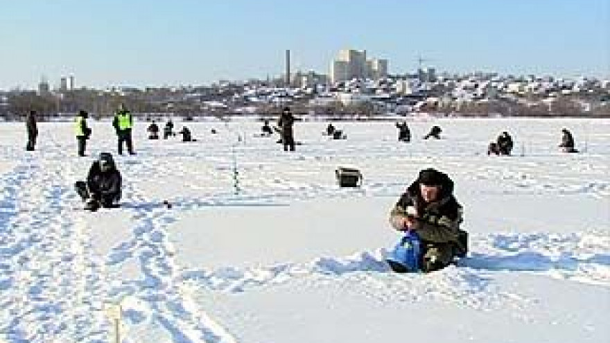 На Воронежском водохранилище состязались рыбаки