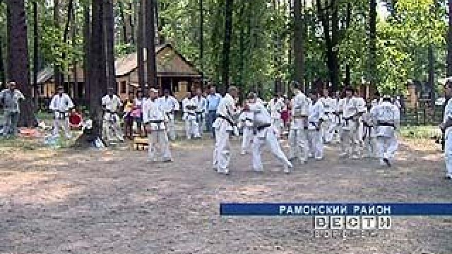 Под Рамонью завершил работу учебно-методический лагерь по Ашихара-каратэ