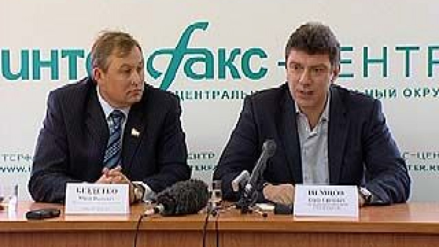 Борис Немцов будет представлять на выборах партию СПС