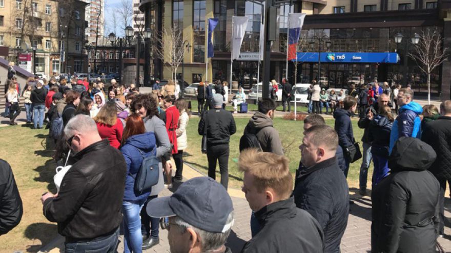 В Воронеже эвакуировали два бизнес-центра и отель