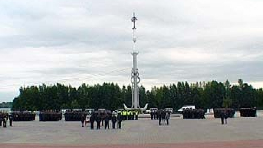 Развод сил УВД будет проводится на Адмиралтейской площади