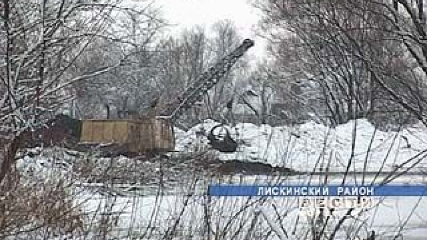 В Давыдовке взялись за расчистку реки Хворостань