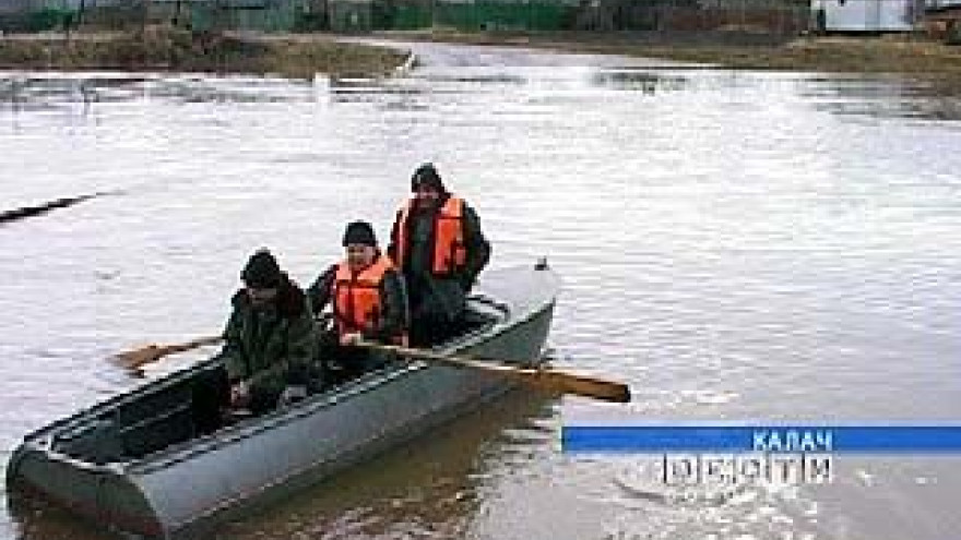 Большая вода пришла в Калач