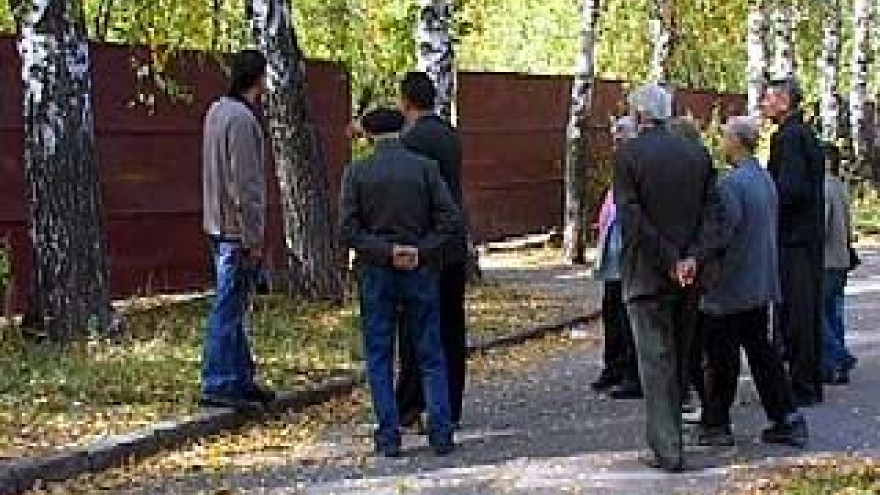 Жители Березовой рощи готовятся к затяжной войне со строителями