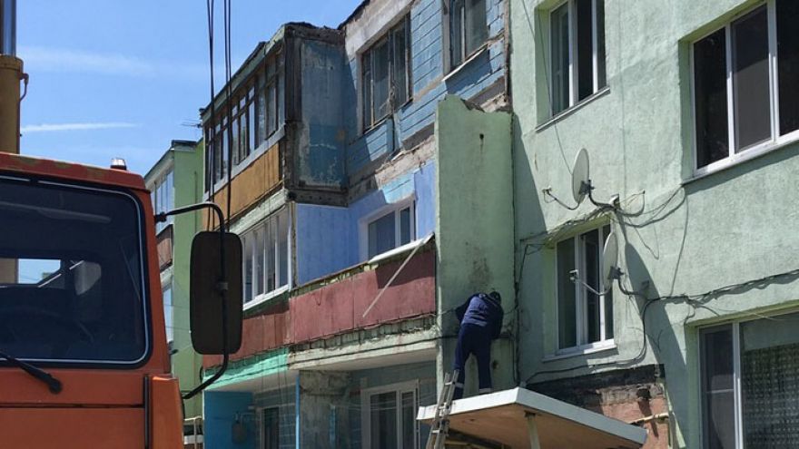 Под Воронежем жильцов трёхэтажки срочно эвакуировали из-за угрозы обрушения
