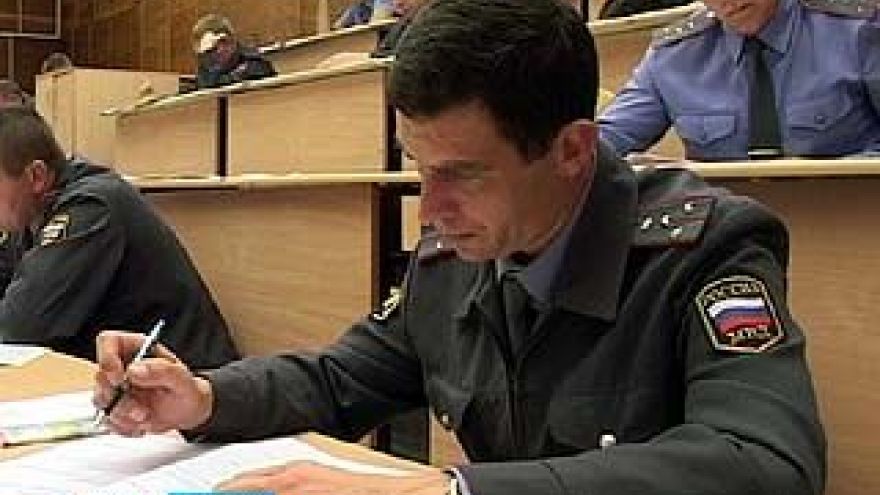 Вступительные экзамены в институт МВД сдают воронежские полицейские