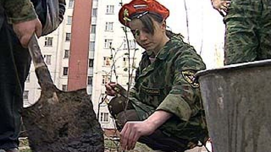 За время акции "Зеленый город" в Воронеже посажено более 500 деревьев