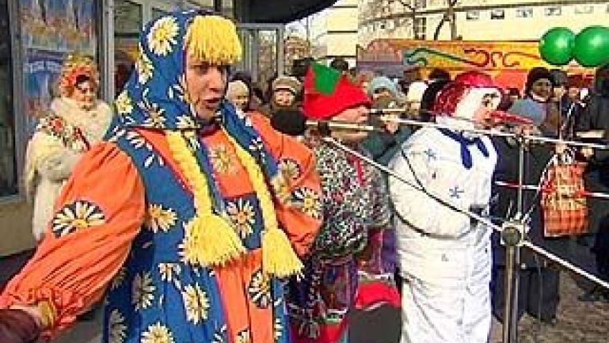 Воронежцы отметили праздник Масленицы
