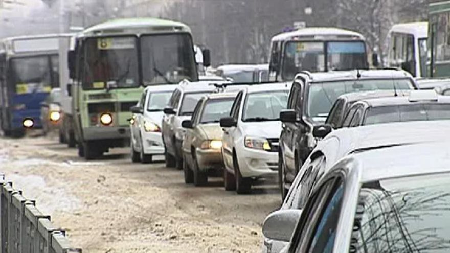 Все направления пробок в Воронеже в последний рабочий день года