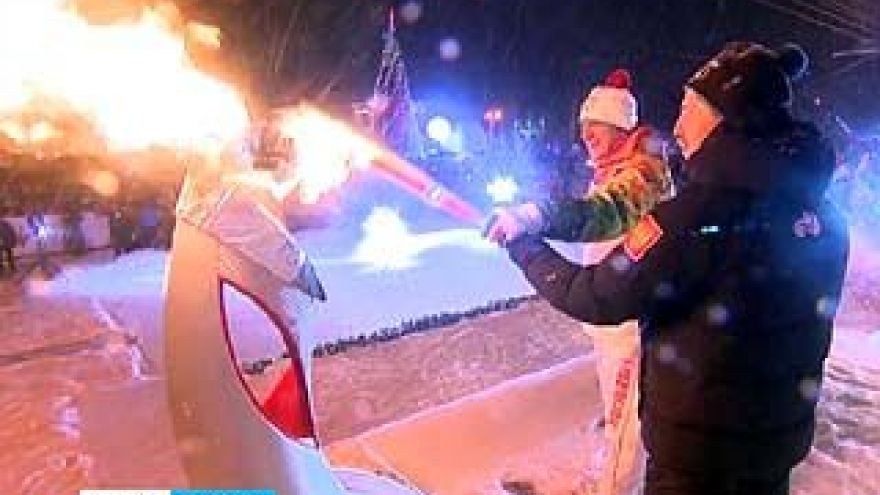 Хроника эстафеты олимпийского огня в Воронеже