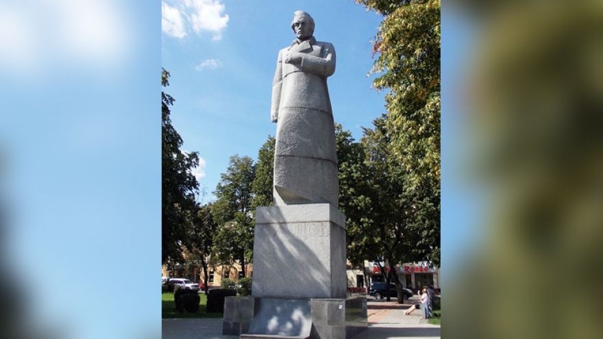 В Воронеже памятник поэту Алексею Кольцову уберут с Советской площади