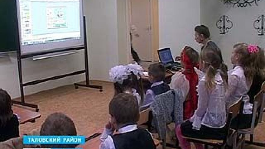 В селе Орловка Таловского района капитально отремонтировали школу