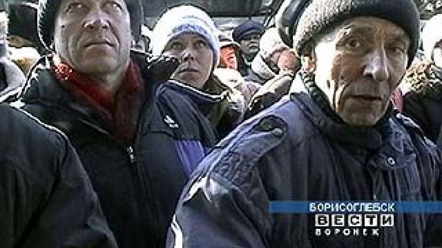 Торговцы вещевого рынка Борисоглебска вновь бастуют