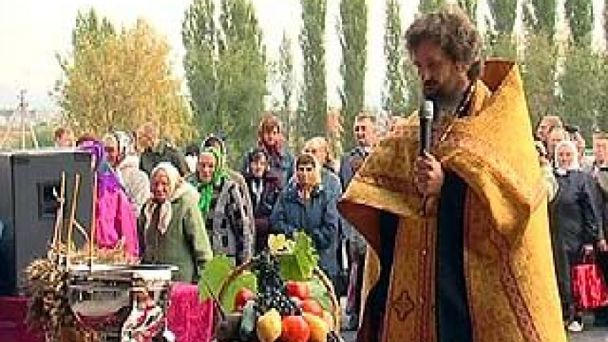 В Никольском отпраздновали завершение уборочной кампании