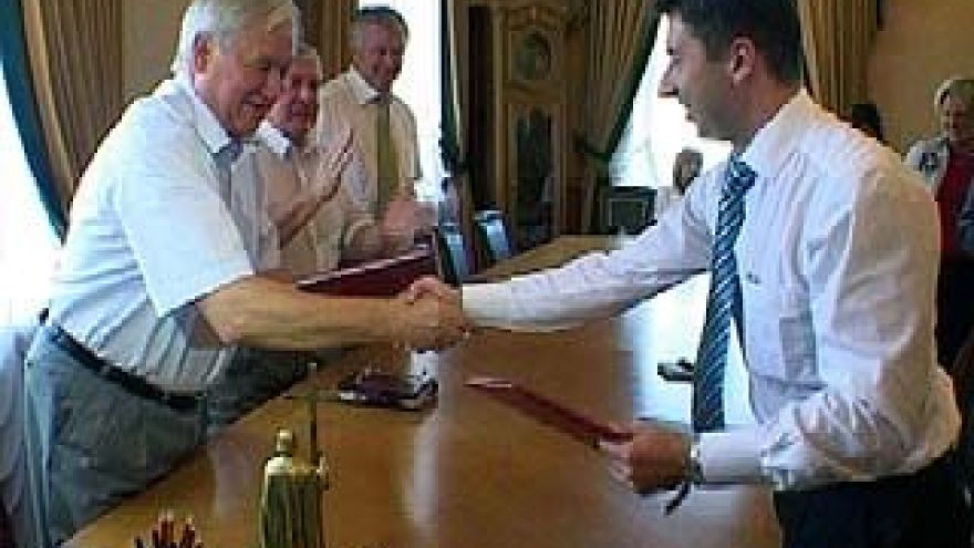 Обладминистрация и общество "Динамо" подписали соглашение