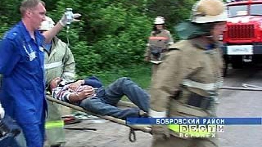 В Калачеевском районе прошли совместные учения служб спасения