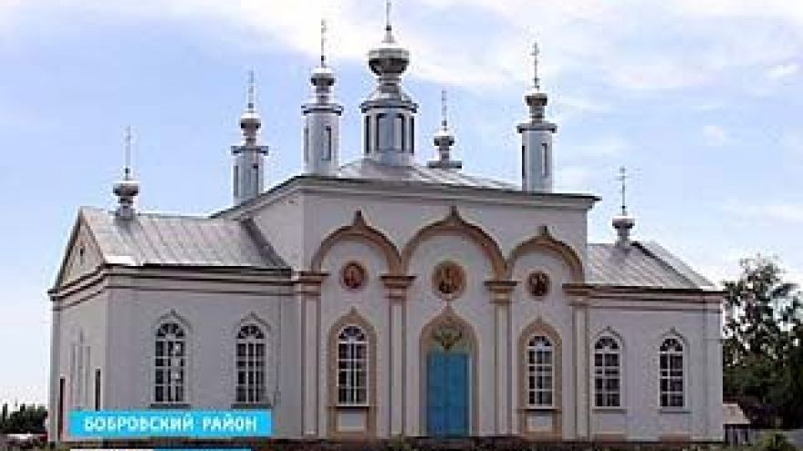 В селе Ясенки Бобровского района восстанавливают храм