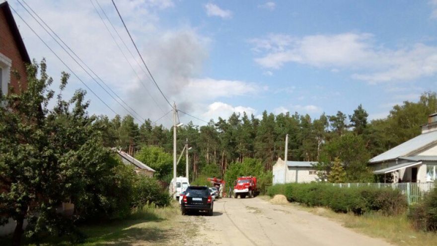 Спасатели озвучили подробности пожара в воронежском микрорайоне Отрожка