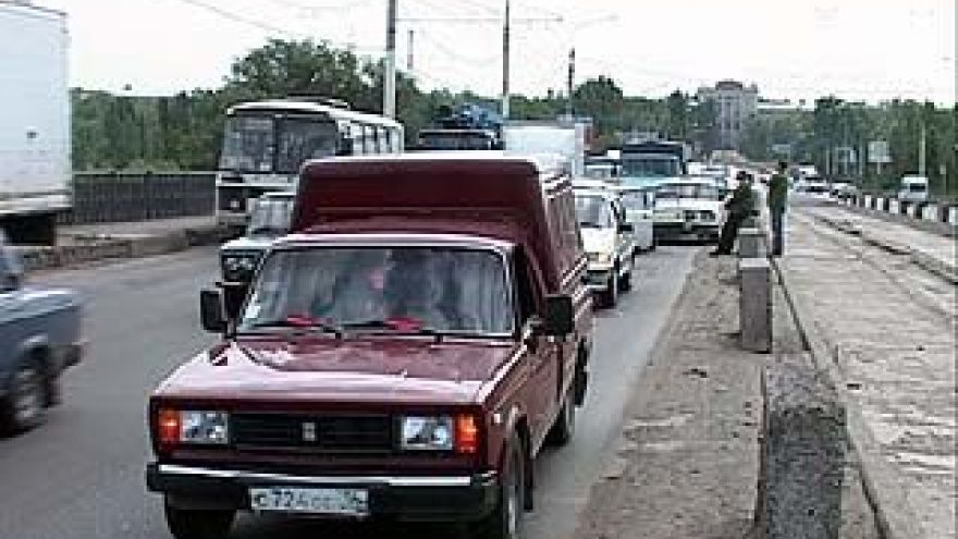 ВОГРЕССовский мост опять стоит