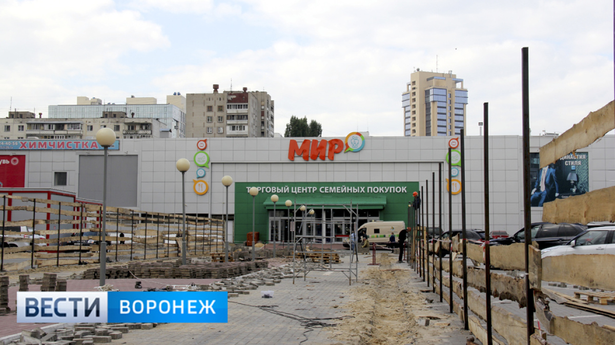 Тц Мир Воронеж Магазины Список