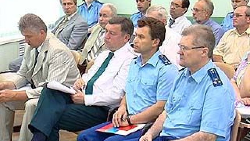 Состоялось совещание руководителей правоохранительных органов