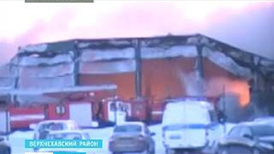 В Верхнехавском районе сгорел мясокомбинат - компания будет строить предприятие заново