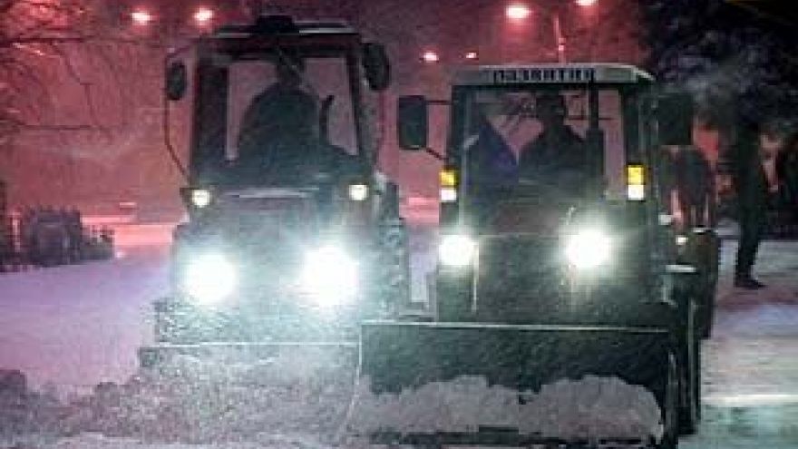 На Воронежскую область надвигается снегопад