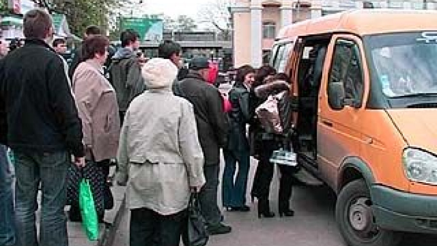 Воронежские маршрутки выходят на линию неподготовленные