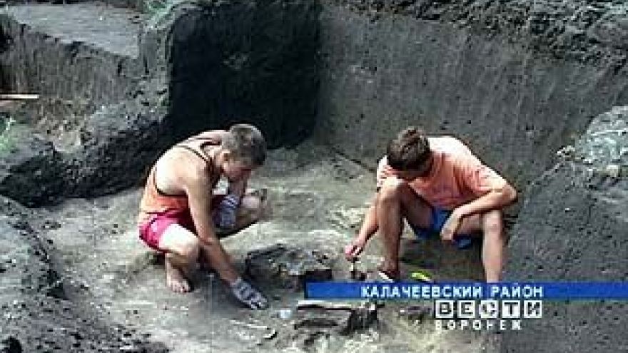 В Калачеевском районе обнаружена стоянка эпохи мезолита и курган бронзовой эры