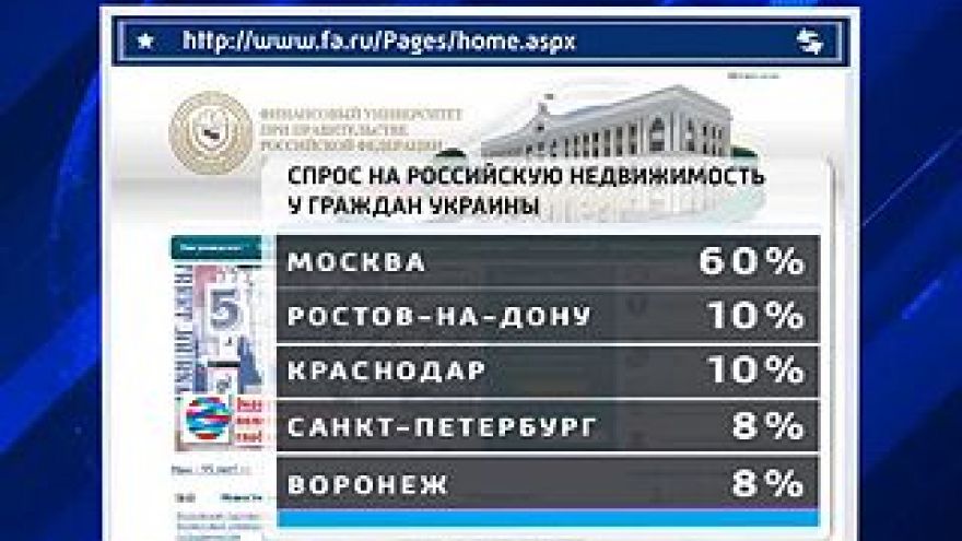 Воронеж - в пятерке самых популярных городов, куда мечтают перебраться украинцы