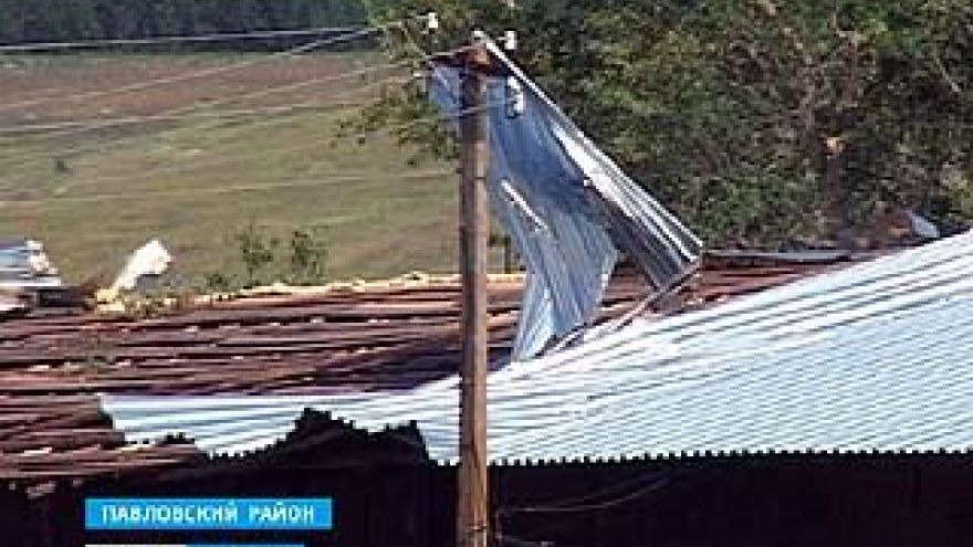 По Воронежской области пронёсся ураган