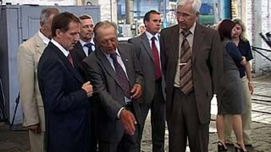 Алексей Гордеев посетил предприятие "Воронежстальмост"