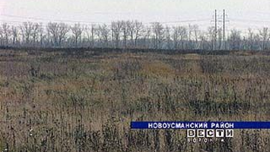 Глава Новоусманского района продал землю, выделенную под мемориальный комплекс