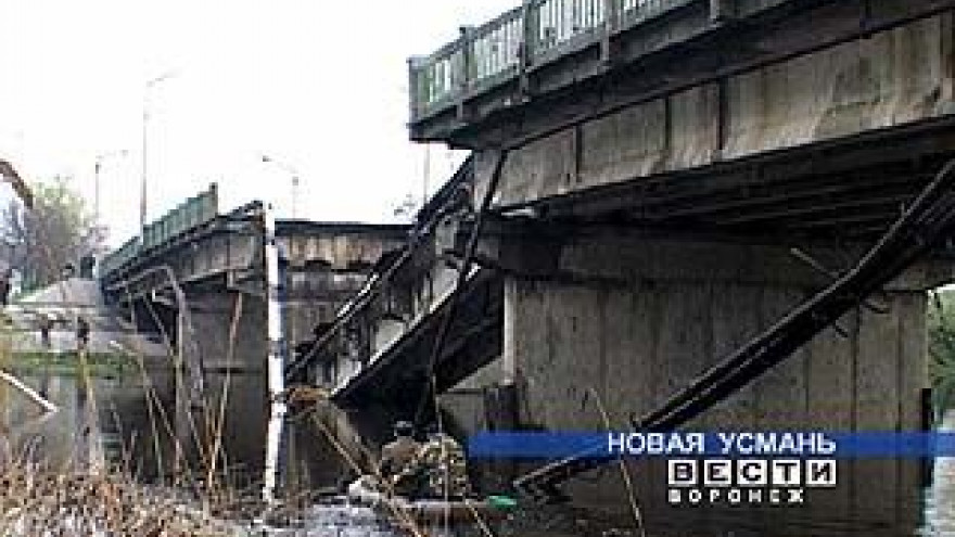 Обвалится ли вторая часть усманского моста?