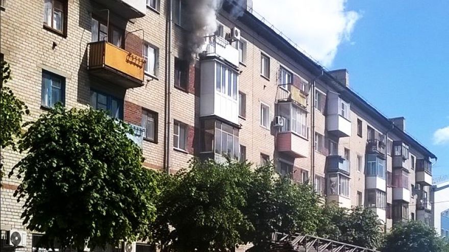 В здании, где находится Прокуратура Коминтерновского района, случился пожар