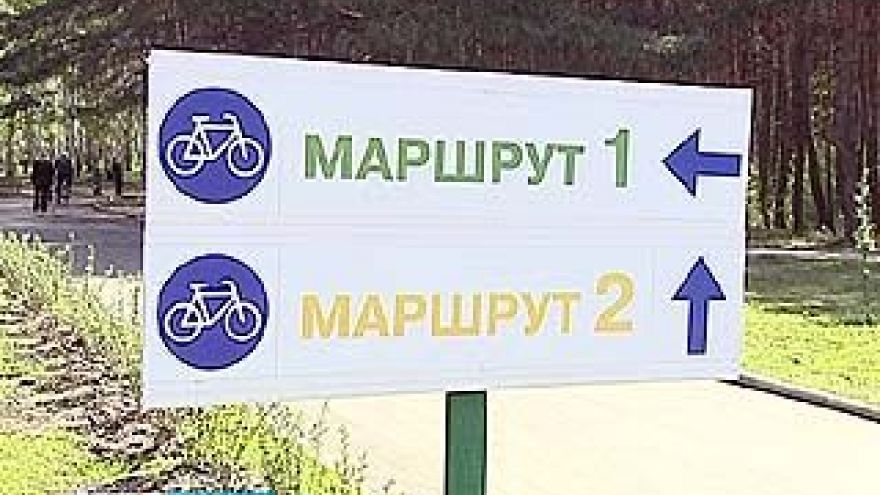 В Воронеже открыли первые велосипедные дорожки