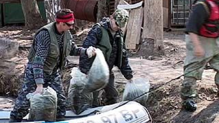 Воронежские рыбаки решили очистить водохранилище от браконьерских сетей