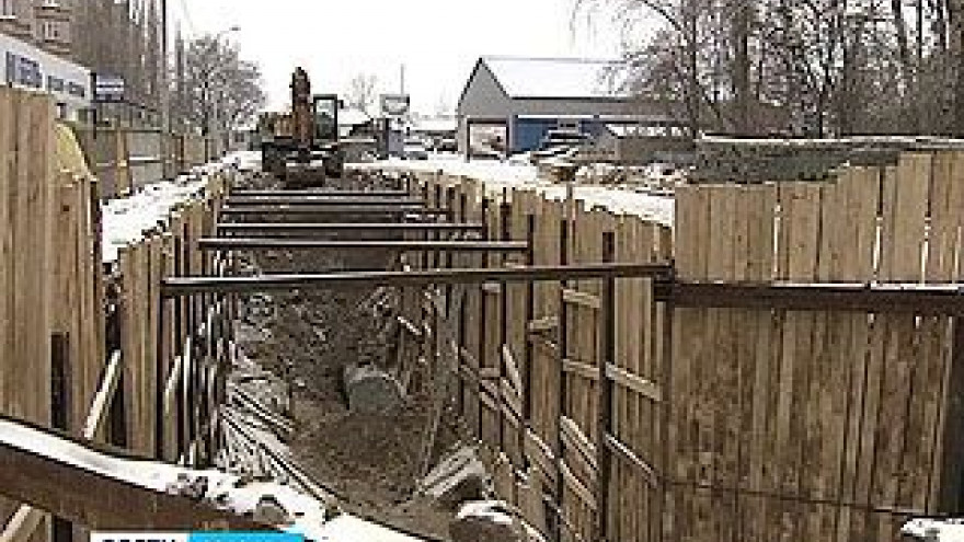 Ремонт коллектора на улице 25 Января должны завершить к концу февраля